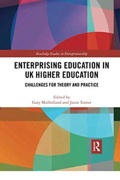 portada Enterprising Education in uk Higher Education (Routledge Studies in Entrepreneurship) (en Inglés)
