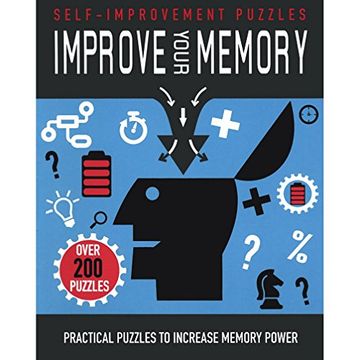 portada Improve Your Memory: Practical Puzzles to Increase Memory Power (Selfimprovement Puzzles) (in English)