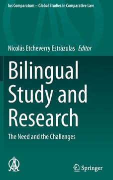 portada Bilingual Study and Research: The Need and the Challenges 