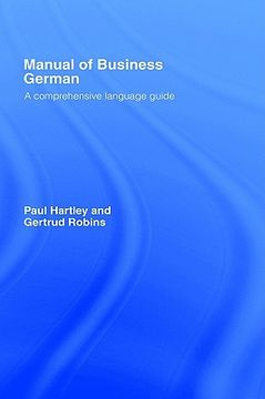 portada manual of business german (en Inglés)