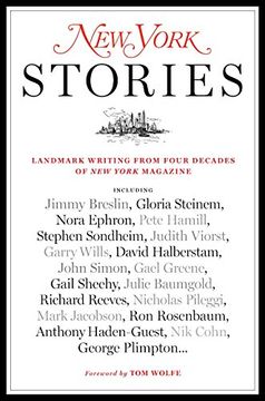 portada New York Stories: Landmark Writing From Four Decades of new York Magazine (en Inglés)