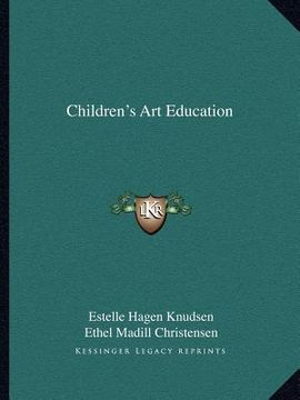 portada children's art education (en Inglés)