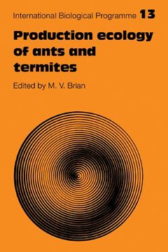 portada Production Ecology of Ants and Termites (International Biological Programme Synthesis Series) (in English)