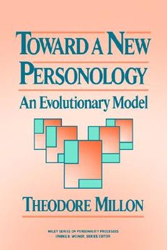 portada toward a new personology: an evolutionary model (en Inglés)