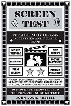 portada Screen Test: The all Movie Game Activities and Puzzle Book