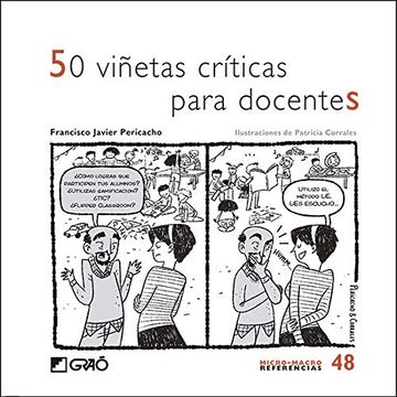 portada 50 Viñetas Críticas Para Docentes: 048 (Micro-Macro Referencias) (in Spanish)