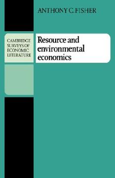 portada Resource and Environmental Economics Paperback: 0 (Cambridge Surveys of Economic Literature) (en Inglés)