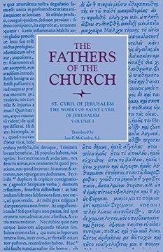portada St. Cyril of Jerusalem Works, Vol. 1 (The Fathers of the Church) (en Inglés)