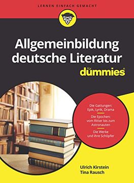 portada Allgemeinbildung Deutsche Literatur für Dummies (in German)