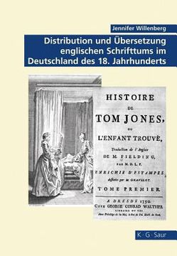 portada Distribution und Übersetzung Englischen Schrifttums im Deutschland des 18. Jahrhunderts (in German)