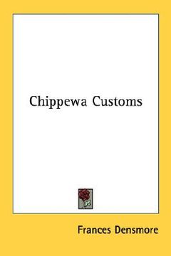 portada chippewa customs (en Inglés)