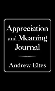 portada Appreciation and Meaning Journal (en Inglés)