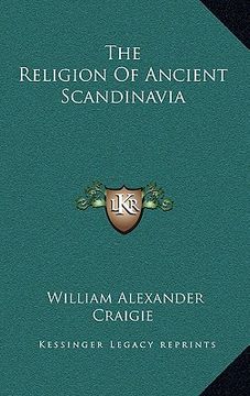 portada the religion of ancient scandinavia (en Inglés)
