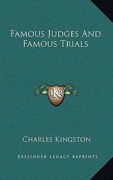 portada famous judges and famous trials (en Inglés)