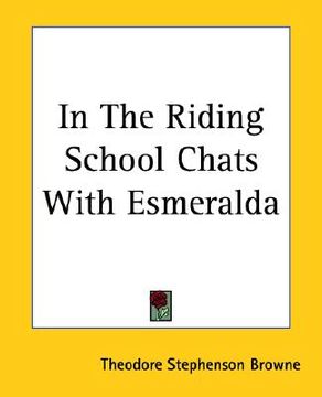 portada in the riding school chats with esmeralda (en Inglés)