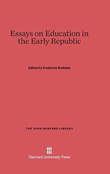 portada Essays on Education in the Early Republic (John Harvard Library (Hardcover)) 
