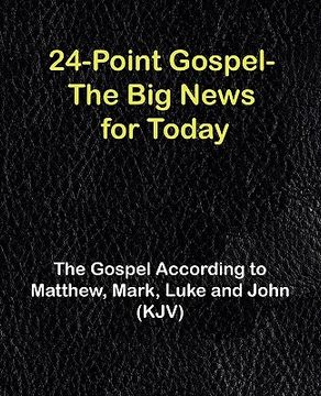 portada gospel-kjv: according to matthew, mark, luke & john (en Inglés)