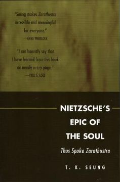 portada nietzsche's epic of the soul: thus spoke zarathustra (en Inglés)