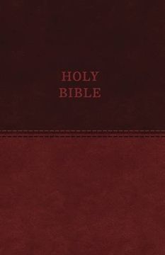 portada KJV, Value Thinline Bible, Standard Print, Imitation Leather, Brown, Red Letter Edition (en Inglés)
