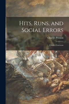 portada Hits, Runs, and Social Errors; Choice Cartoons (en Inglés)