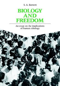 portada Biology and Freedom: An Essay on the Implications of Human Ethology (en Inglés)