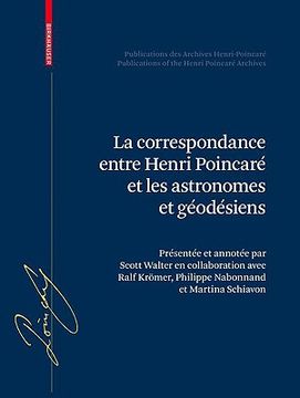 portada la correspondance entre henri poincare et les astronomes et geodesiens (en Francés)