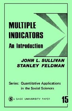 portada multiple indicators: an introduction (en Inglés)