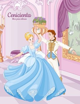 portada Cenicienta libro para colorear 1