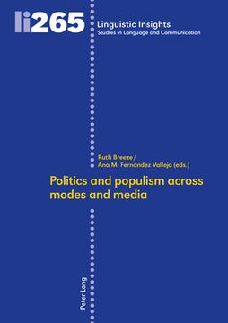 portada Politics and populism across modes and media (in English)