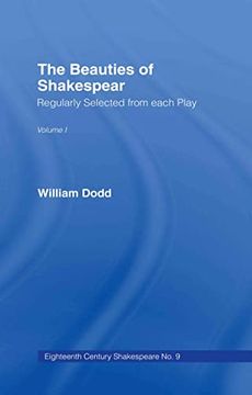 portada Beauties of Shakespeare cb: Eighteenth Century Shakespeare, Vol. 9, 2 Volumes (en Inglés)