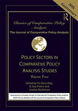 portada Policy Sectors in Comparative Policy Analysis Studies: Volume Four (en Inglés)