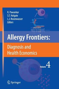 portada Allergy Frontiers: Diagnosis and Health Economics (en Inglés)