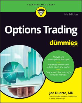 portada Trading Options for Dummies (For Dummies (Business & Personal Finance)) (en Inglés)