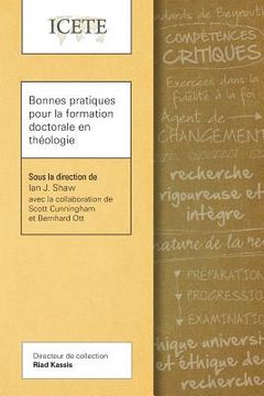 portada Bonnes pratiques pour la formation doctorale en théologie (in French)