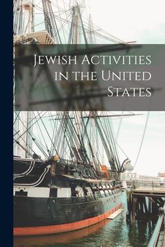 portada Jewish Activities in the United States (en Inglés)