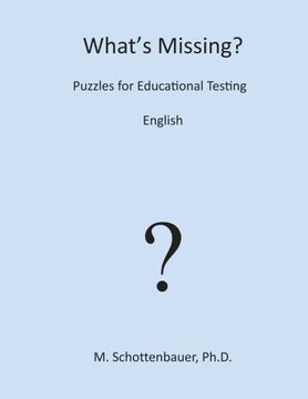 portada What's Missing?  Puzzles for Educational Testing: English