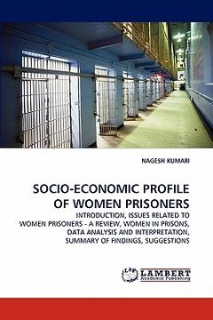 portada socio-economic profile of women prisoners (in English)