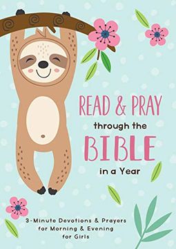 portada Read and Pray Through the Bible in a Year (Girl) (en Inglés)
