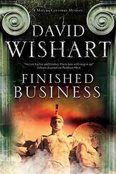 portada Finished Business: A Marcus Corvinus Mystery set in Ancient Rome (en Inglés)