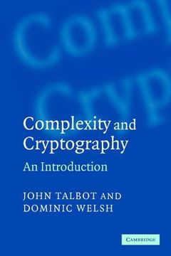 portada Complexity and Cryptography Paperback: An Introduction 