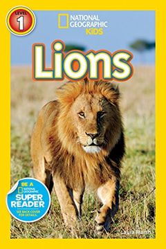 portada National Geographic Readers: Lions (en Inglés)