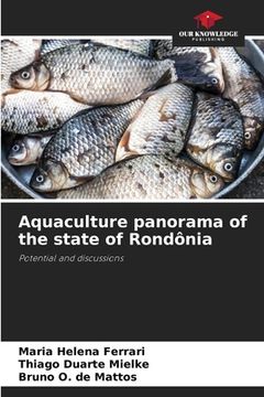 portada Aquaculture panorama of the state of Rondônia