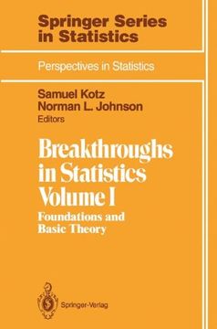 portada Breakthroughs in Statistics: Foundations and Basic Theory: 001 (Springer Series in Statistics) (in English)