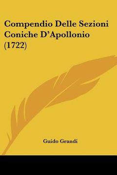 portada compendio delle sezioni coniche d'apollonio (1722) (in English)