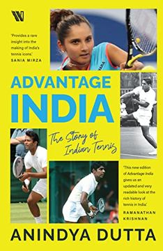 portada Advantage India: The Story of Indian Tennis