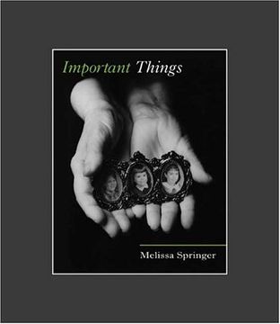 portada Important Things (in English)