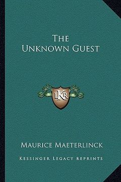 portada the unknown guest (en Inglés)