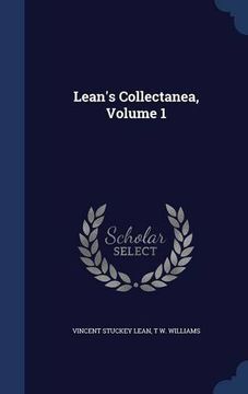 portada Lean's Collectanea, Volume 1