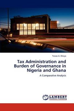 portada tax administration and burden of governance in nigeria and ghana (en Inglés)