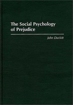 portada the social psychology of prejudice (en Inglés)
